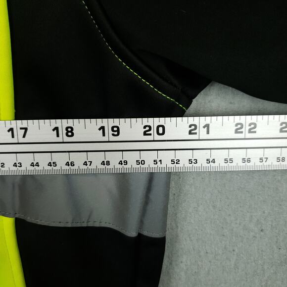 Utility Pro Women's UHV668 Hi-Vis Full-Zip Soft Shell Jacket Sz XL Yellow Black - Picture 14 of 15